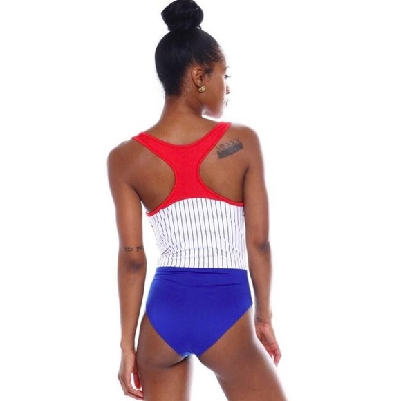 🎉Host Pick🎉Pepsi One piece bathing suit - Picture 3 of 3